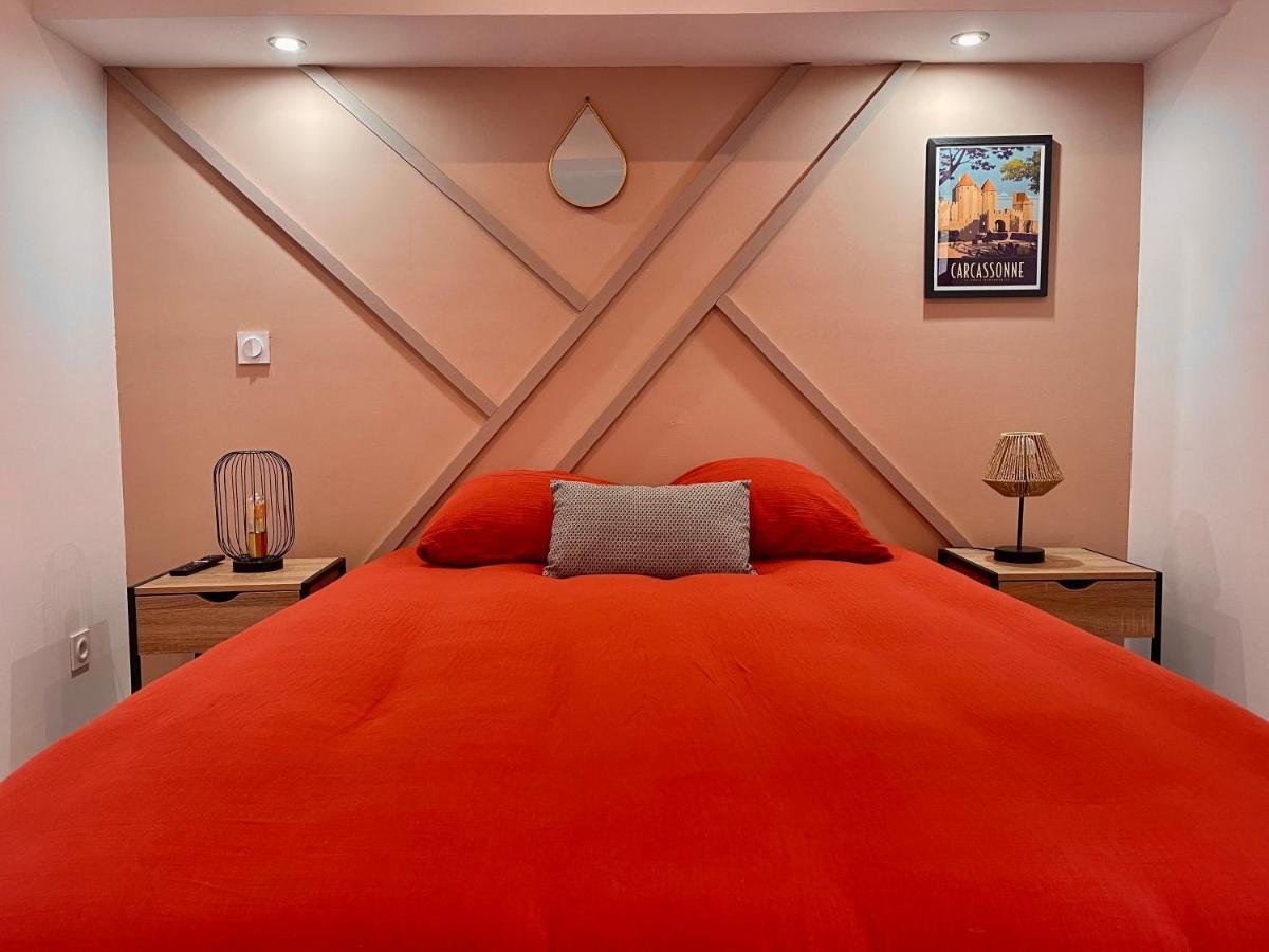 Rooftop N°38 - Rooms Et Studios - Vue Cite Medievale Carcassone Exterior photo
