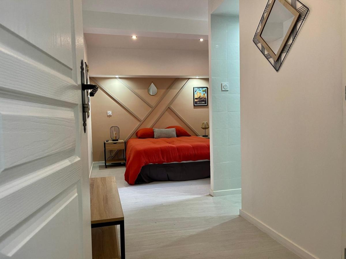 Rooftop N°38 - Rooms Et Studios - Vue Cite Medievale Carcassone Exterior photo