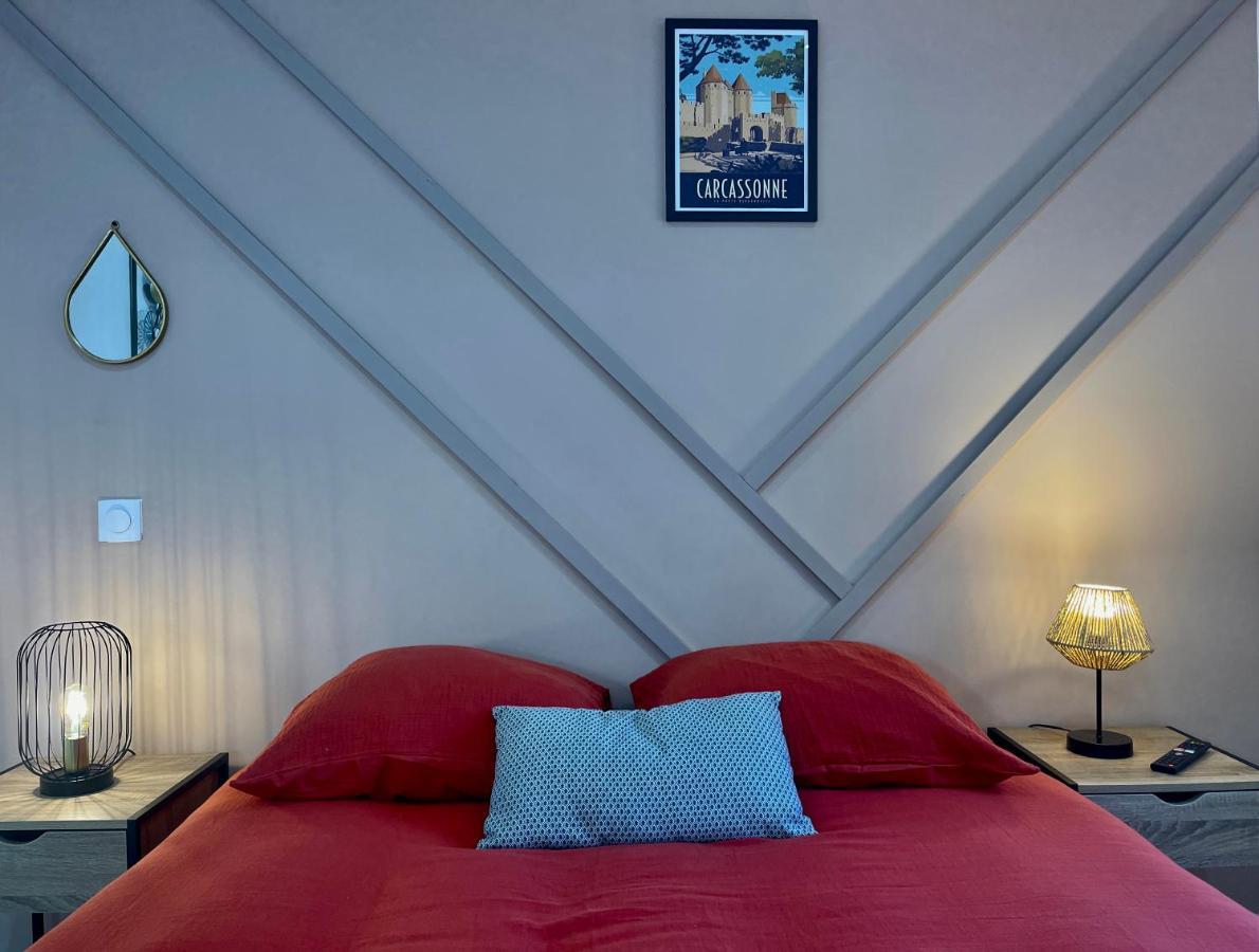 Rooftop N°38 - Rooms Et Studios - Vue Cite Medievale Carcassone Exterior photo