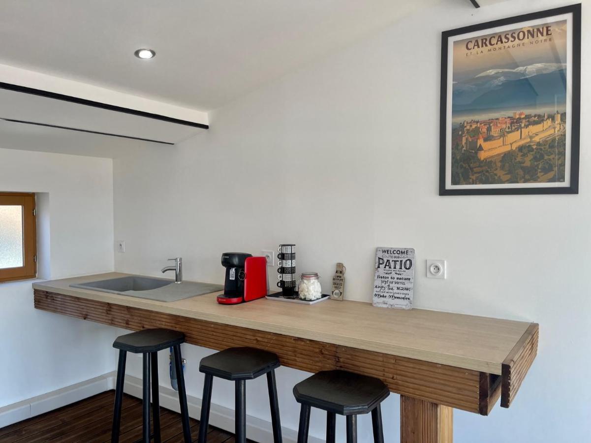 Rooftop N°38 - Rooms Et Studios - Vue Cite Medievale Carcassone Exterior photo